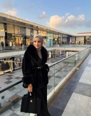 belden bağlamalı kürk siyah 2