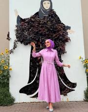 miracle elbise pembe 2