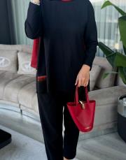 owersize takım siyah 4