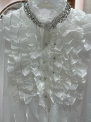 fırfırlı gömlek beyaz 2