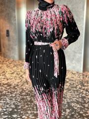 ithal elbise 1 siyah pembe