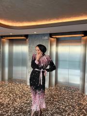 ithal elbise 1 siyah pembe 4