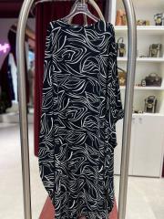 yarasa kol elbise siyah