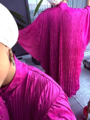 pelerin elbise mor 2