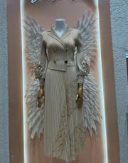 takım  görünümlü  ithal elbise bej 2