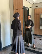 fileli etek takım füme 2