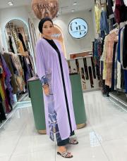 şifon pareo açık lila