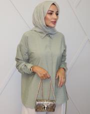 ön boyu 70 cm arka boyu 70 cm yeşil